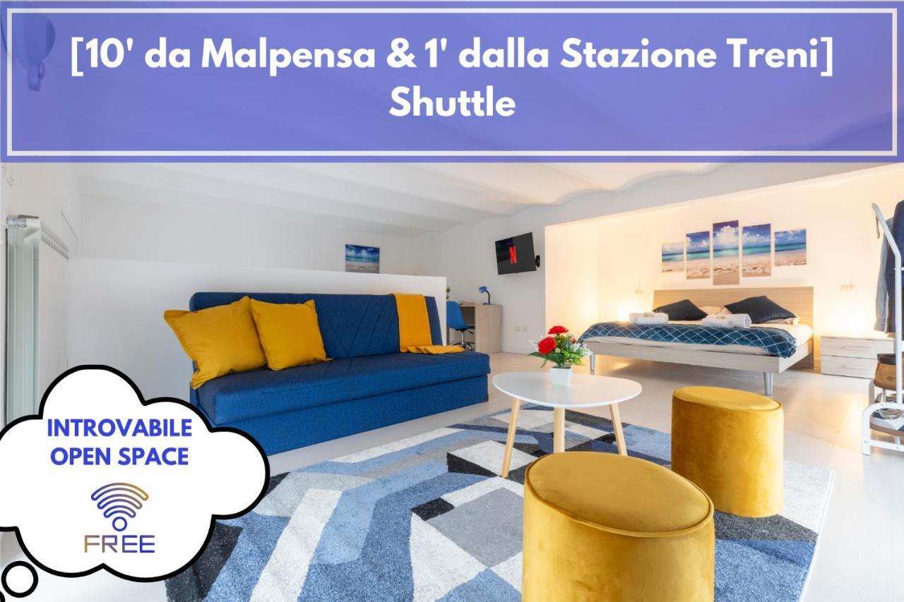 Apartamento 10' Da Malpensa & 1' Dalla Stazione TreniShuttle Somma Lombardo Exterior foto